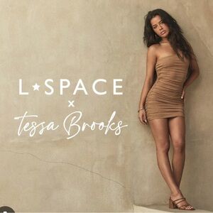 L*Space x Tessa Brooks Alana Dress in Camel size S